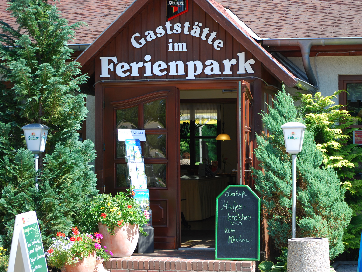 Restaurant im Ferienpark Heidenholz in Plau am See